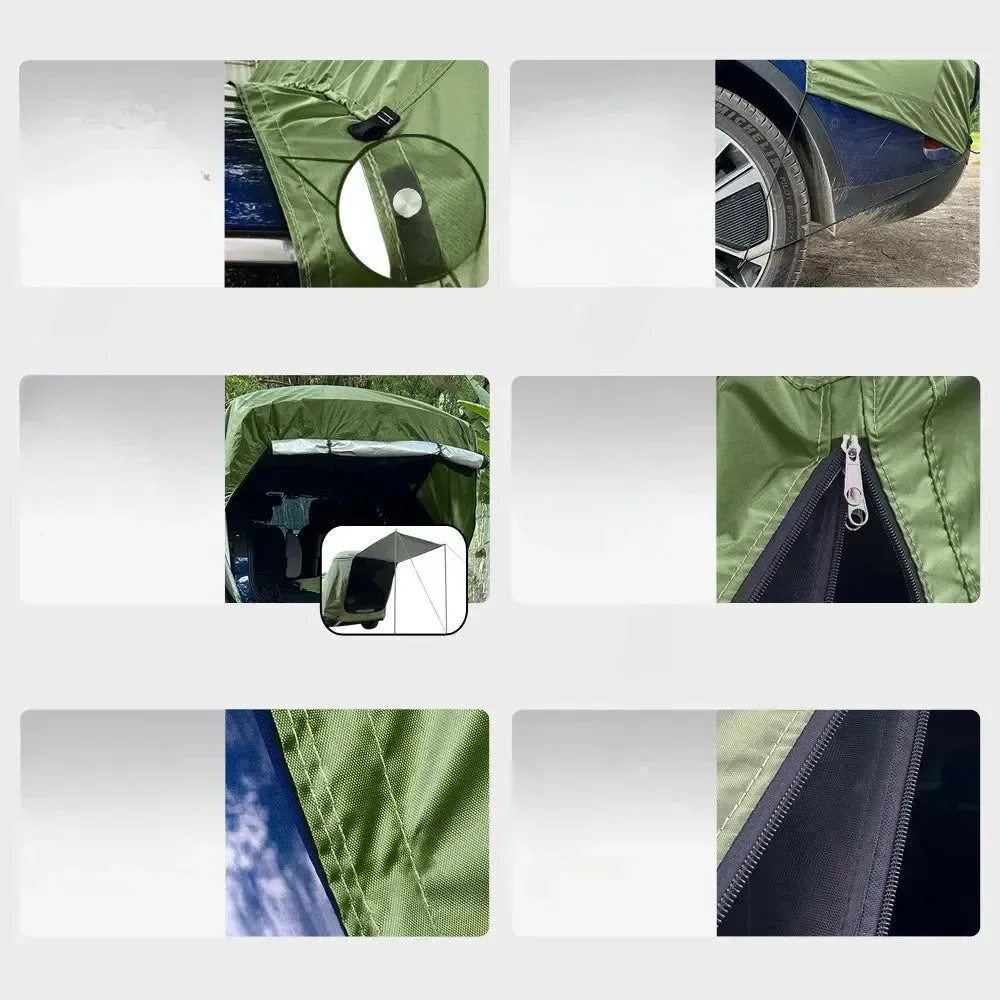 Smart Tienda de campaña trasera para SUV MPV y coche Null Outdoor – Extensión de techo multifunción PRESUPUESTO Practical