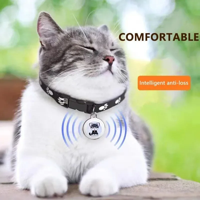 Responsible Rastreador GPS antipérdida para mascotas localizador portátil inteligente compatible con Bluetooth para seguimiento en tiempo en collares de perros o gatos. Optimized