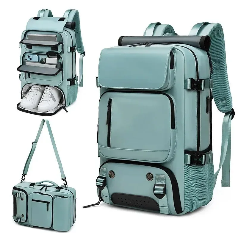 Modern Mochila impermeable para portátil de 16 pulgadas para mujer un compañero de viaje versátil para senderismo y acampada. Excellent