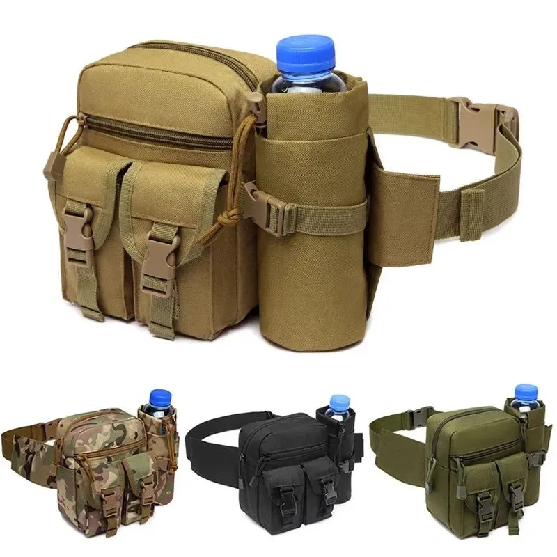 Clean Riñonera táctica para hombre bolsa de nailon para deportes al aire libre y caza. Smart
