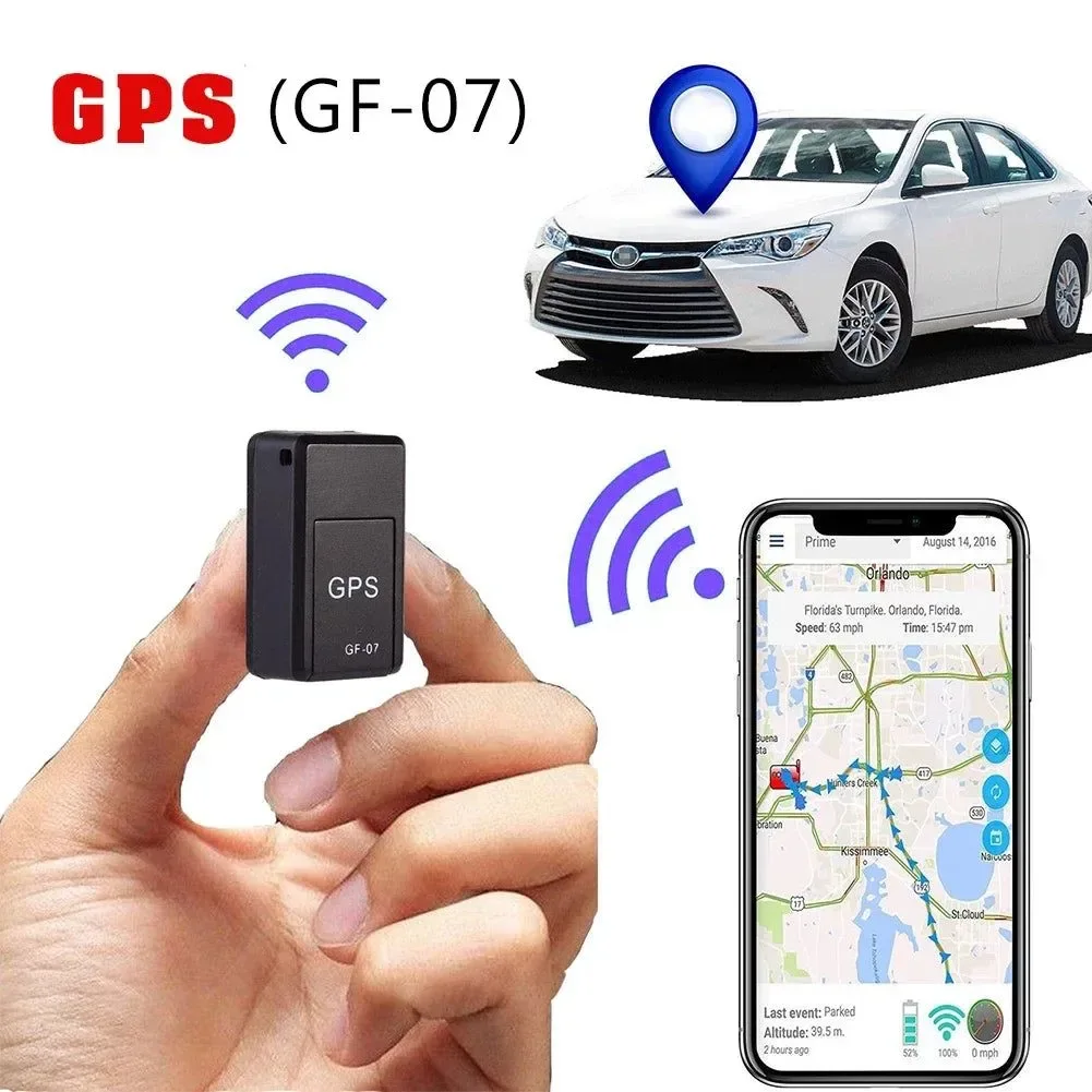 Green Minirastreador GPS magnético para coche dispositivo localizador de seguimiento en tiempo Clean