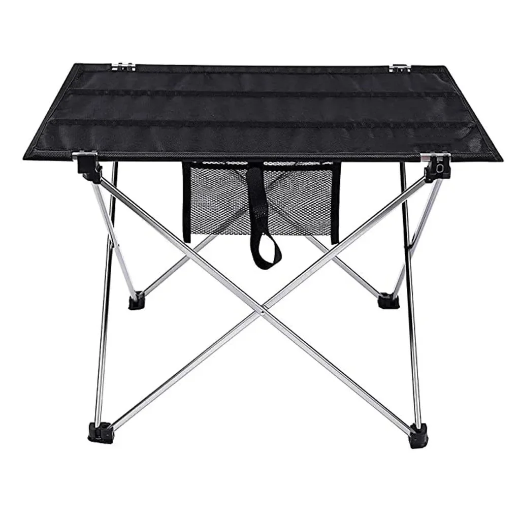 Powerful Mesa de camping plegable portátil ultraligera a para aventuras al aire libre Mesa plegable para exteriores portátil ultraligera de aluminio para playa senderismo escalada pesca picnic. Outstanding