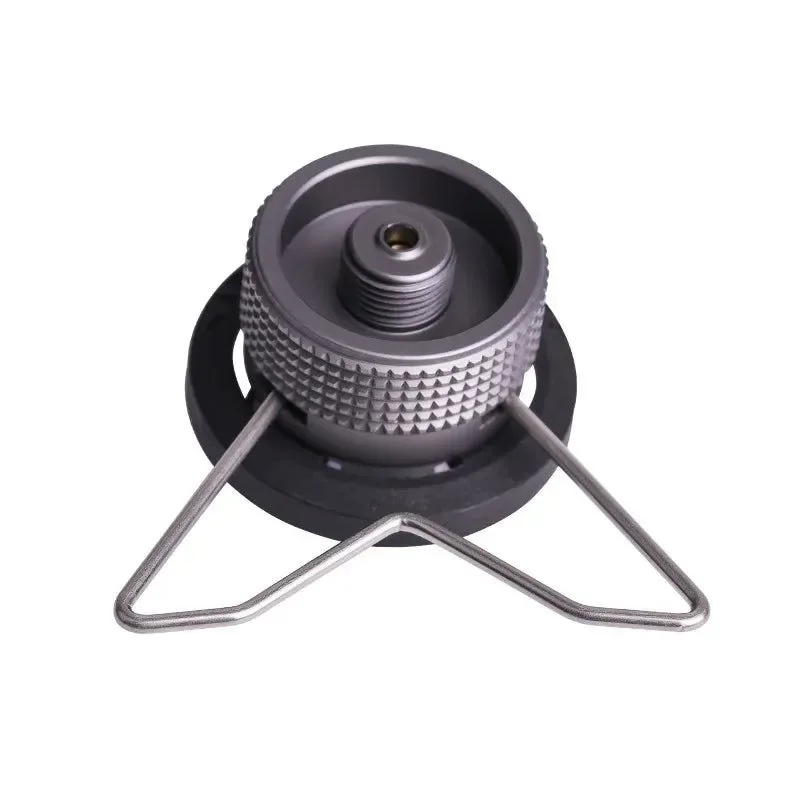 Refined Adaptador de butano 2023 con soporte para conversión de cartucho de gas boquilla a rosca salida de válvula Lindal Practical