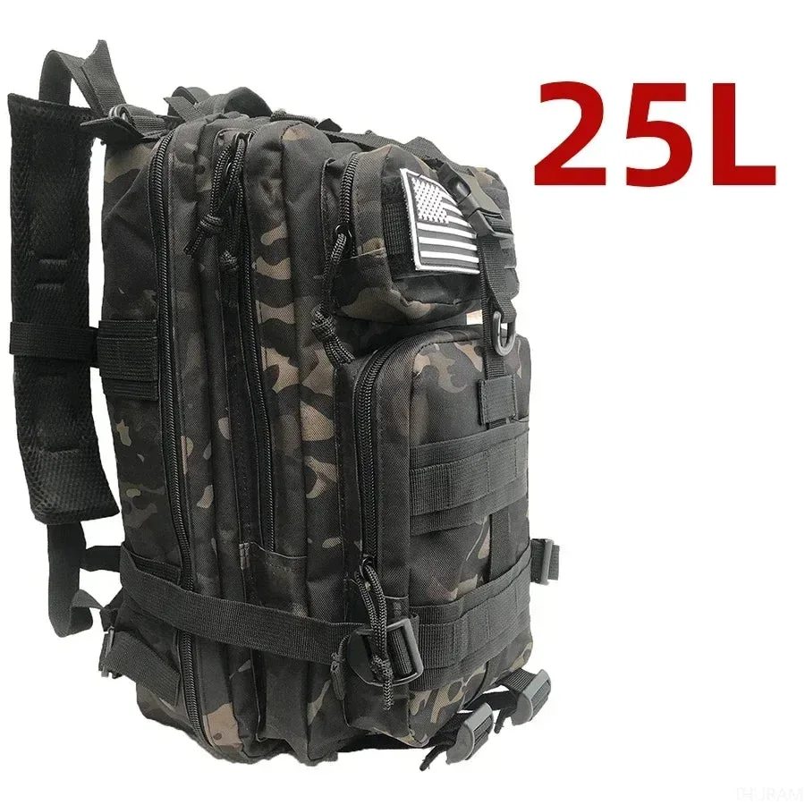 Flexible Mochila táctica impermeable equipo resistente para aventuras al aire libre Proven