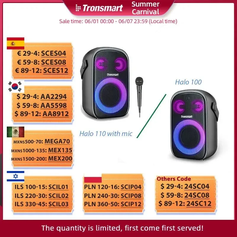 Comfortable Altavoz Bluetooth Halo 100 Reliable