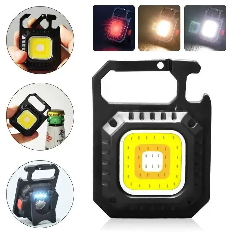 Certified Mini linterna LED magnética COB para exteriores luz de trabajo de bolsillo para acampar Premium
