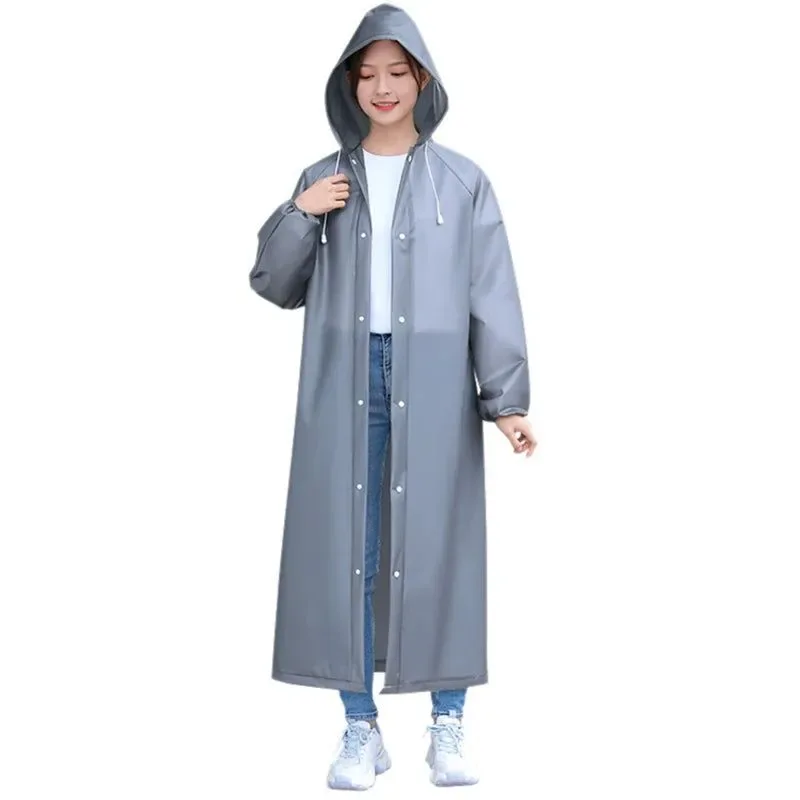 Premium Material Poncho impermeable de viaje con capucha para pesca y acampada. Fine Crafted