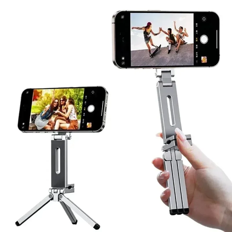 Comfortable Trípode magnético para teléfono – Soporte plegable de 360° para iPhone y Android Secure