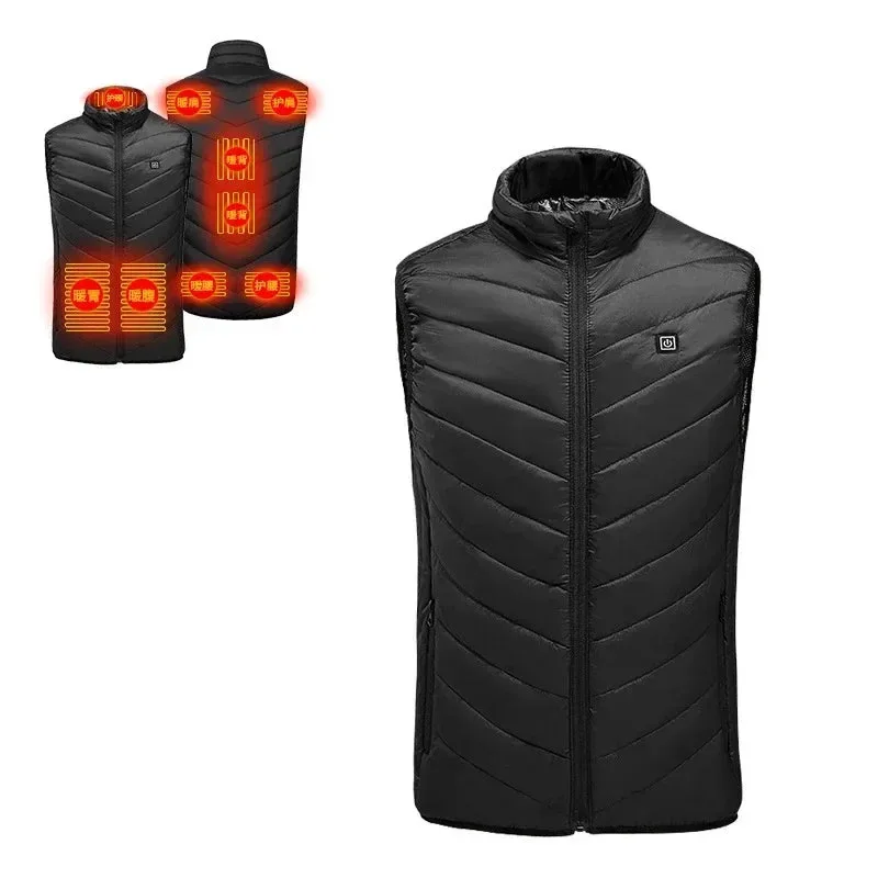 Certified 21-Zone Self-Heating Vest with USB Power Men’s Women’s Thermal Heated Jacket for Outdoor Activities Outstanding