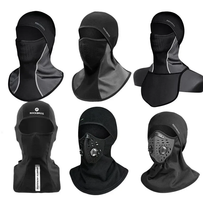 High-Performance Windproof Thermal Fleece Ski Mask – Full Face Cover Balaclava for Snowboarding Cycling Trendy