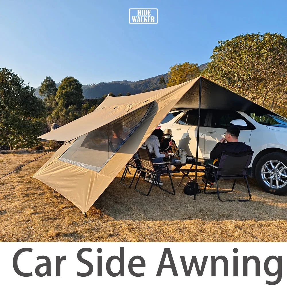 Clean Car Side Awning Tent 3×5 – Waterproof Black Coating Camping Tarp Canopy Car Side Awning Tent 3×5 – Waterproof Black Coating Camping Tarp Canopy Fashionable