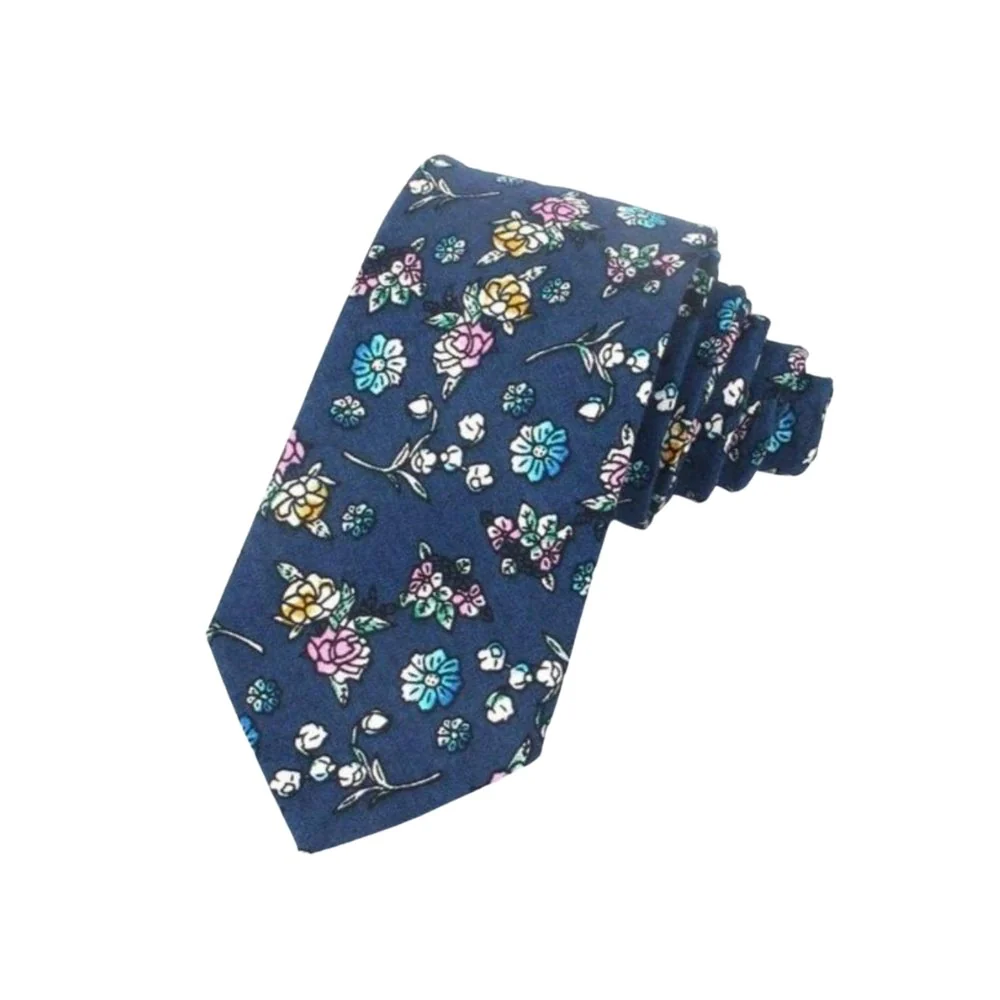Environmentally Friendly Floral Cotton Boho Tie Original
