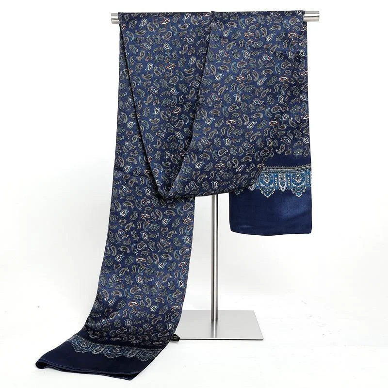 Verified Classic Paisley Silk Scarf Consistent