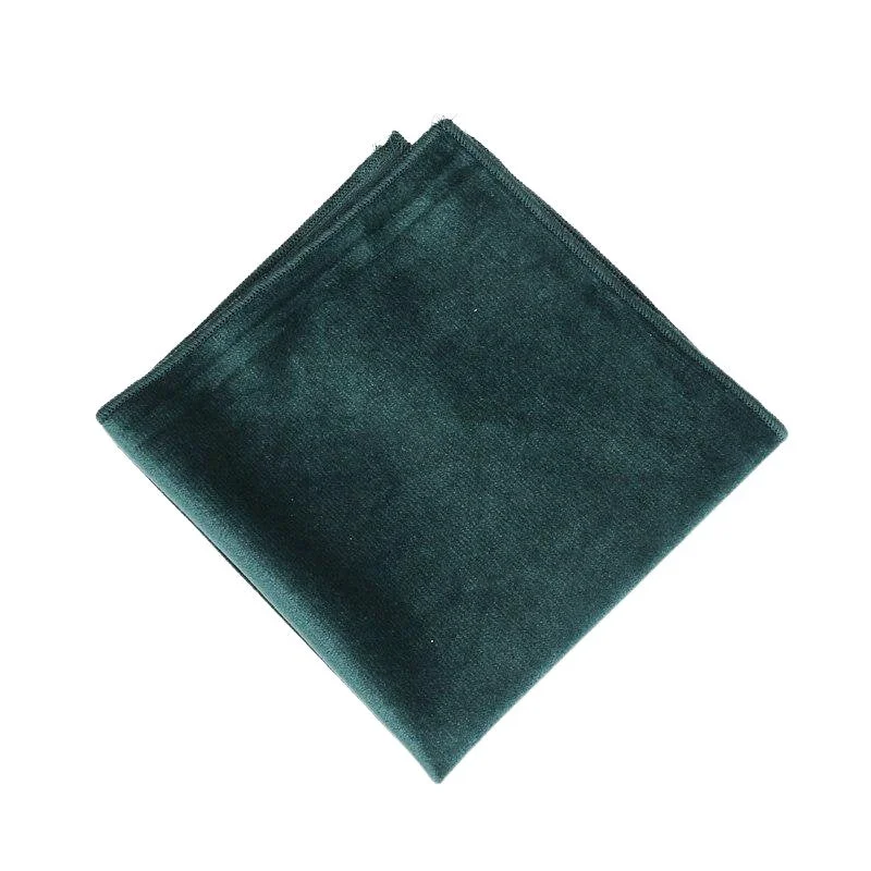 Functional Velvet Pocket Square Pure