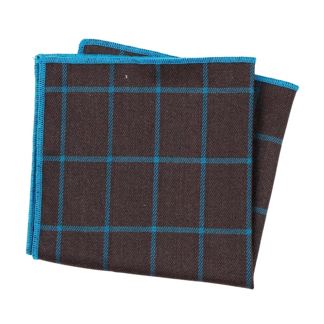 Effective Graph Check Cotton Handkerchief Fast