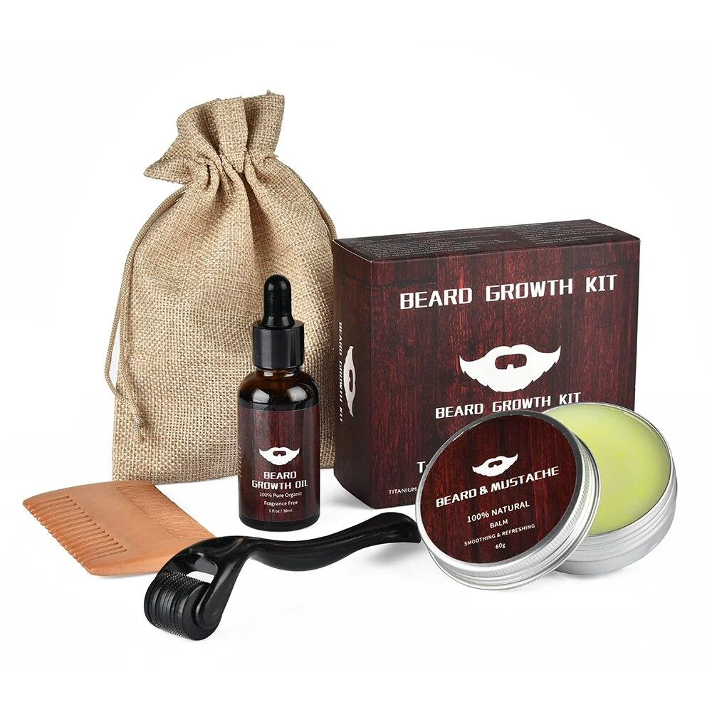 Classic Kit Vikingo 5 en 1 para el crecimiento de la barba Stylish