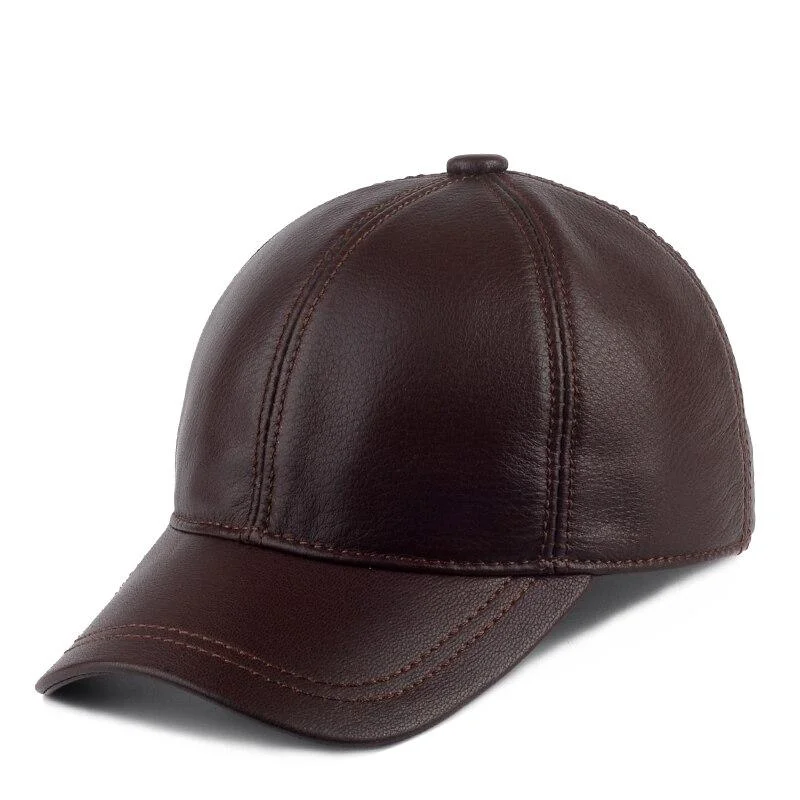 Expertly Made Gorra de béisbol de piel de oveja Easy-to-Use