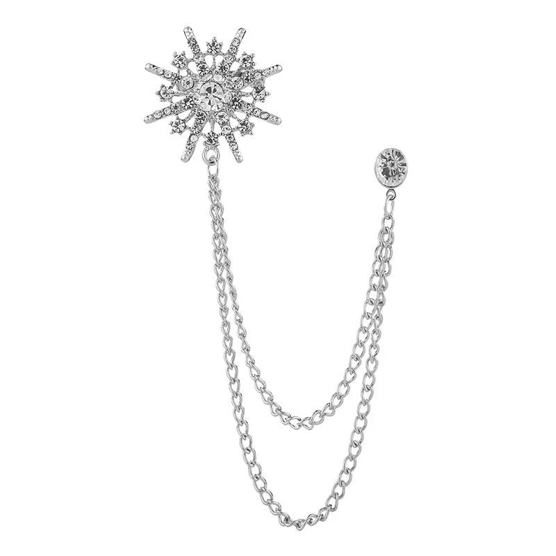 Enhanced Alfiler de borla con estrella de strass Crafted