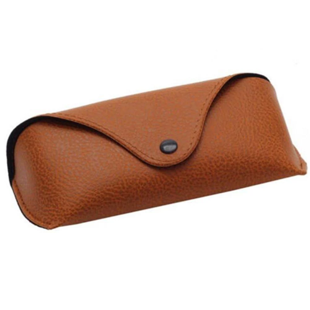 Solid Funda portátil de piel para gafas de sol Premium
