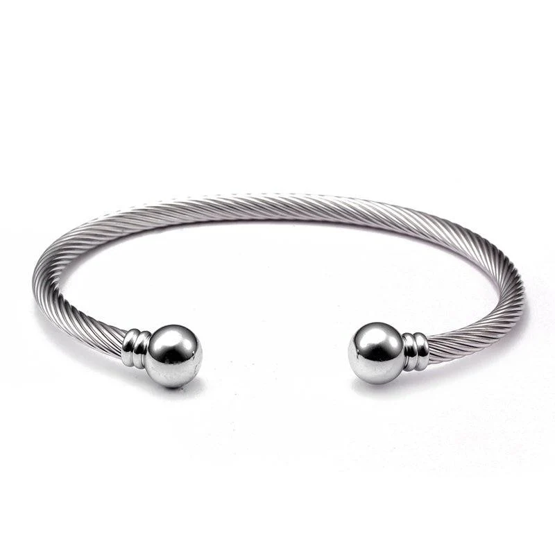 Specialty Mikael Pulsera de acero inoxidable High-Quality
