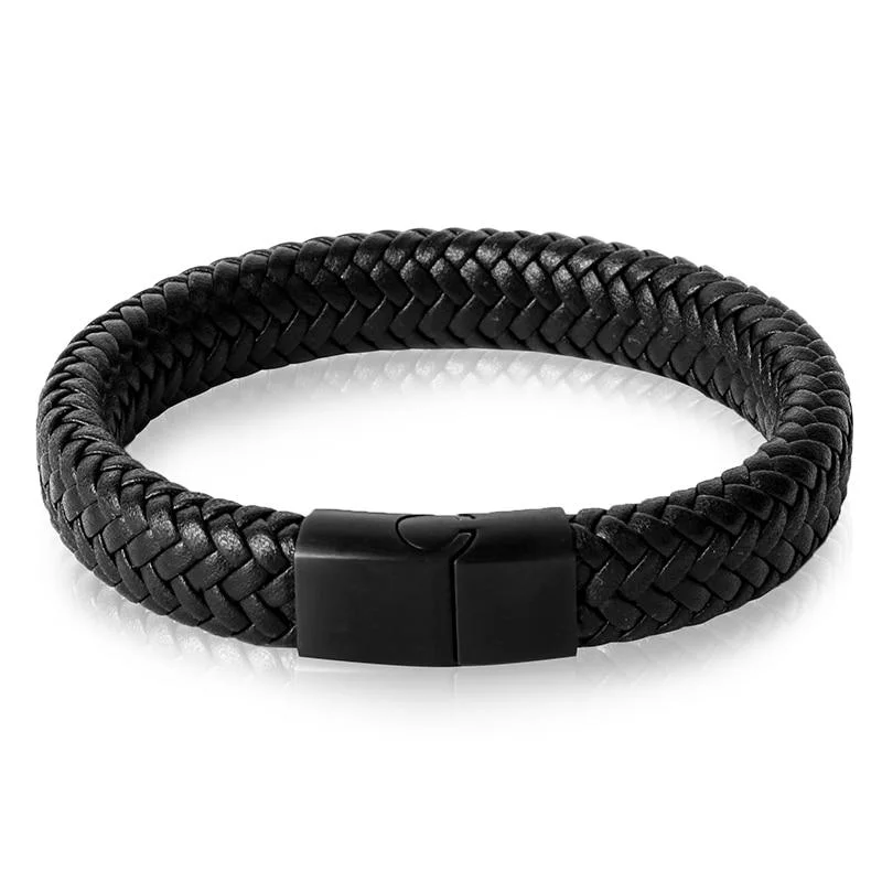 High-Quality Robin Pulsera minimalista de cuero Authentic