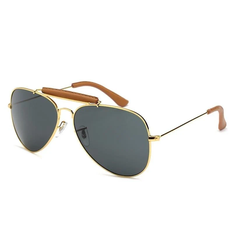 Environmentally Friendly Maverick Gafas de sol de aviador Premium Material