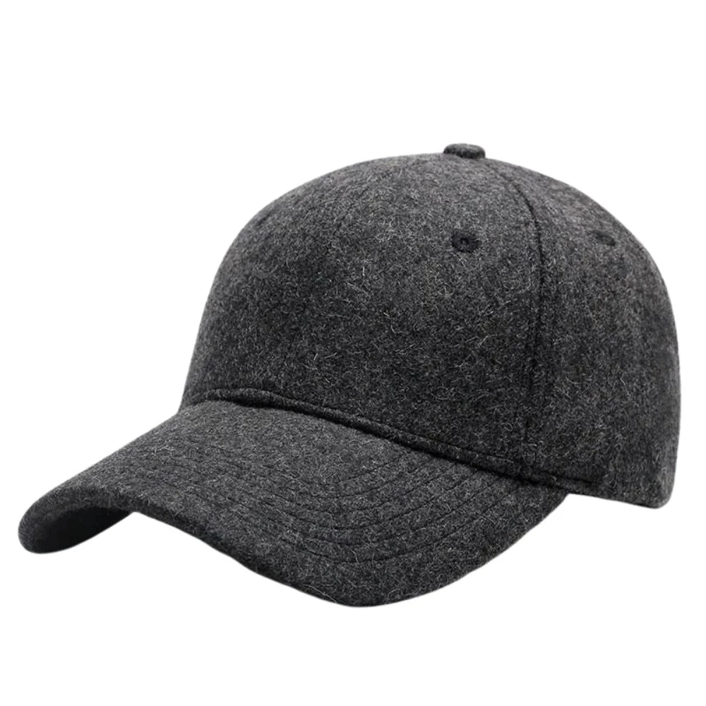 Responsible Gorra de béisbol de lana maciza Durable