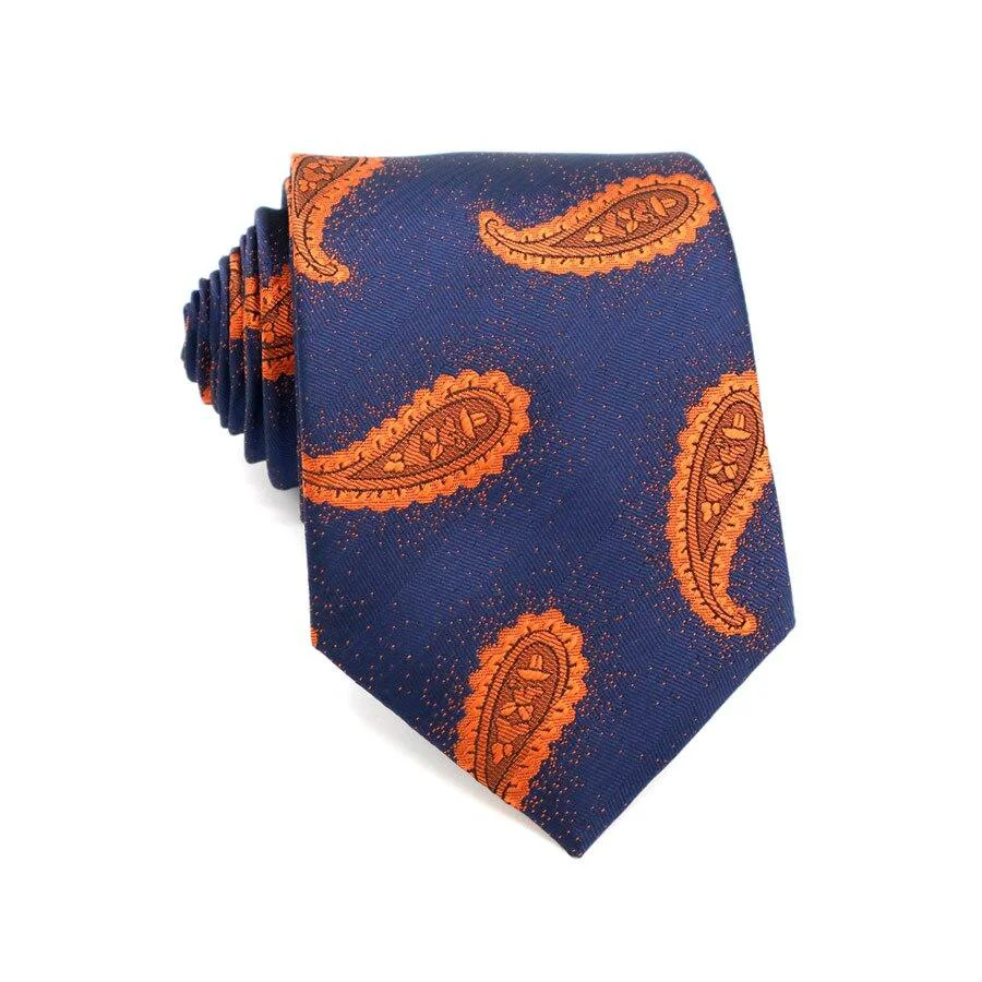 Eco-Friendly Corbata de seda Paisley clásica High-Performance