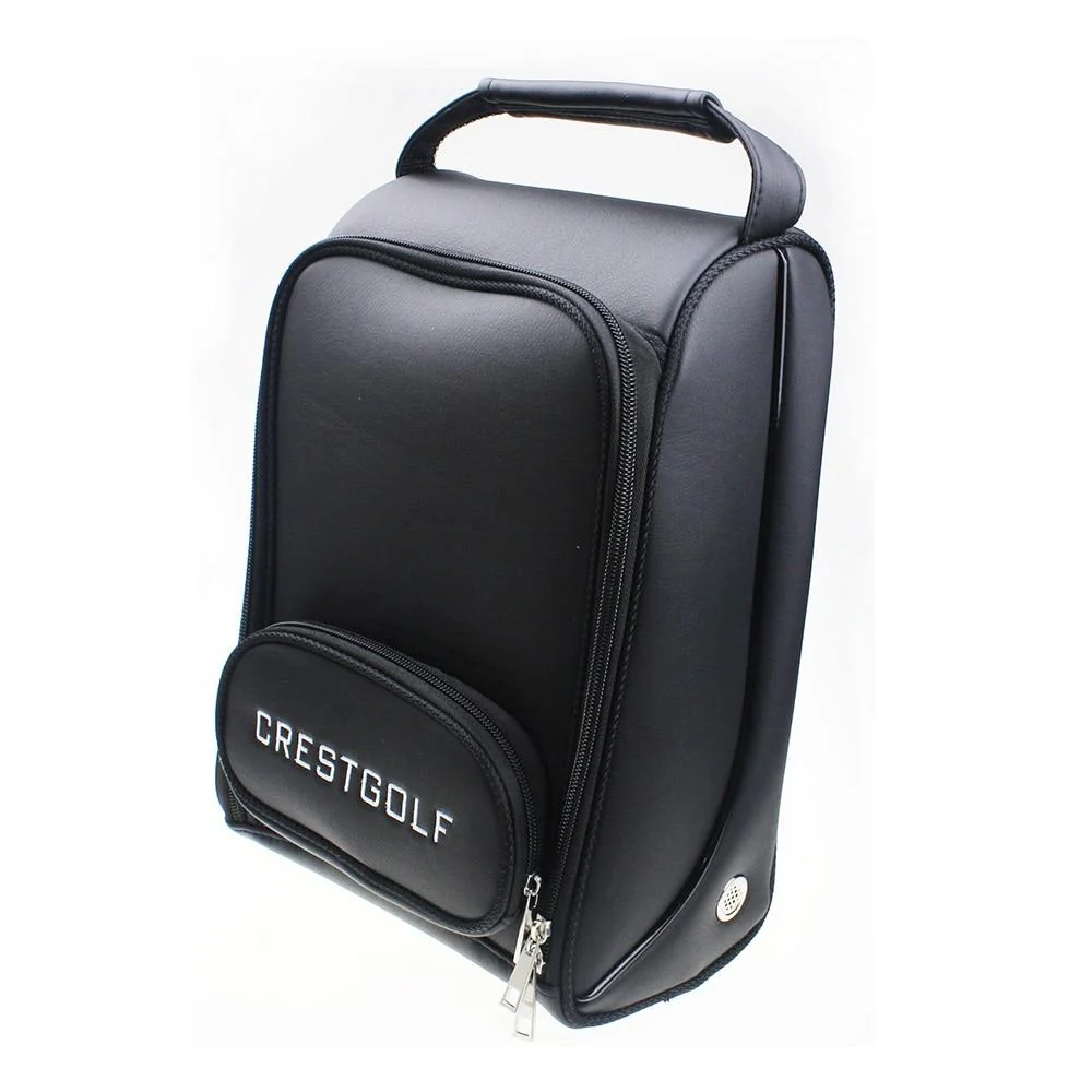 Elegant Bolsa de viaje portátil de piel para zapatos de golf Smart