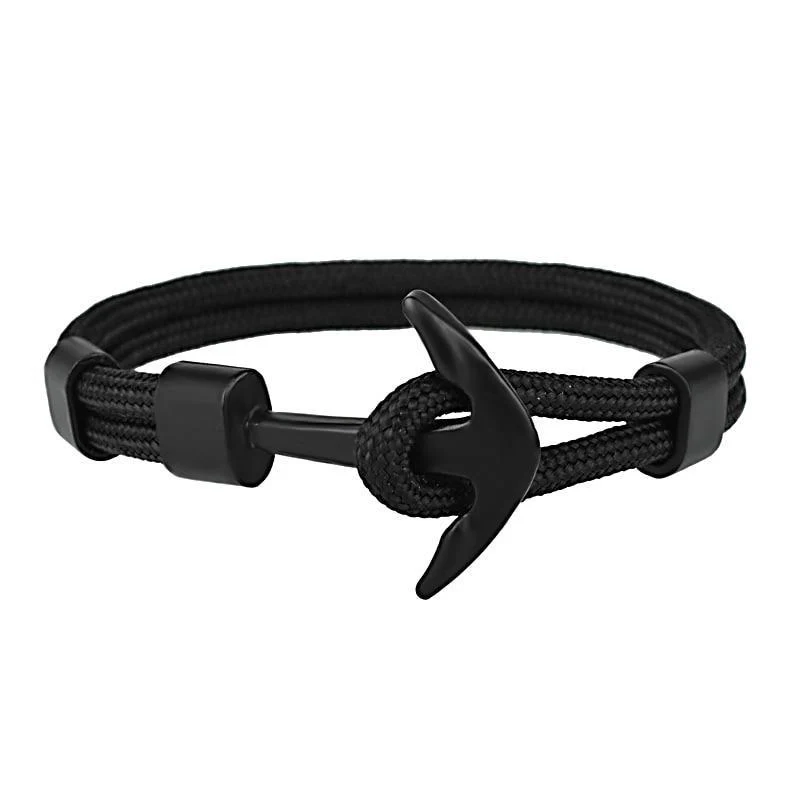 Expertly Made Torino Pulsera Ancla Oscura Reusable
