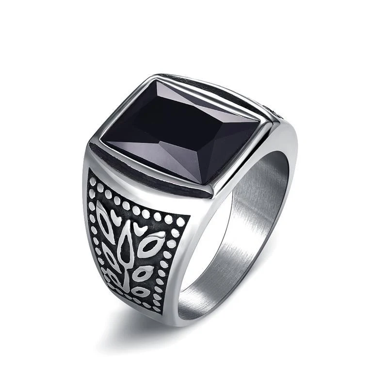 Optimized Anillo de sello Aplha Stone Responsible