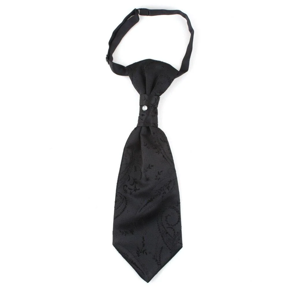 Exclusive Corbata Ascot Jacquard Preanudada Safe