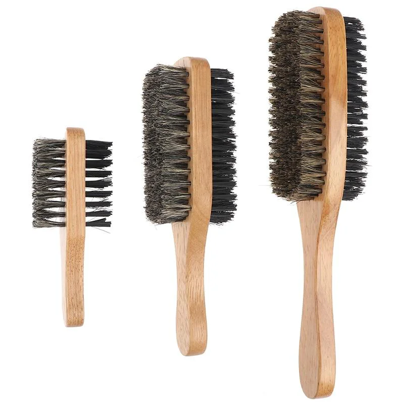 High-Performance Double-Sided Boar Bristle Brush Efficient
