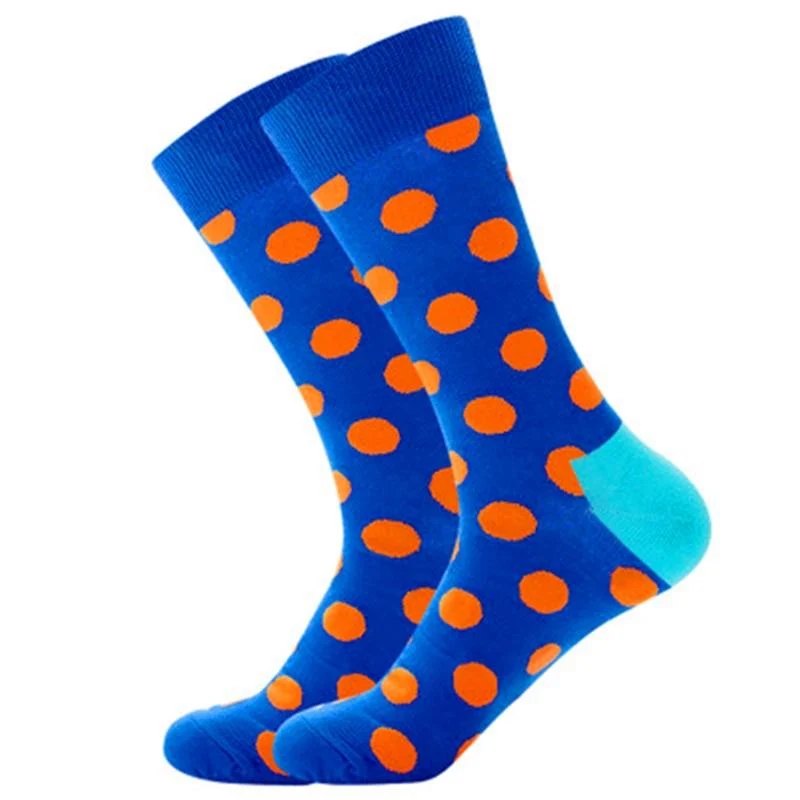 Stylish Polka Dot High Cotton Socks Classic