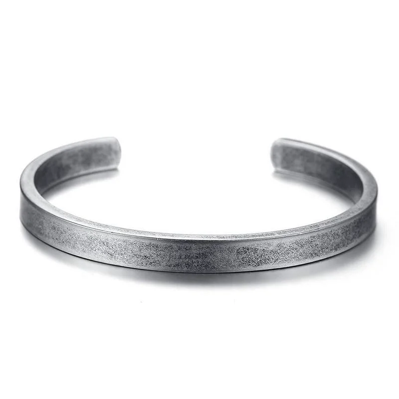 Professional Oscar Stainless Steel Cuff Bracelet User-Friendly