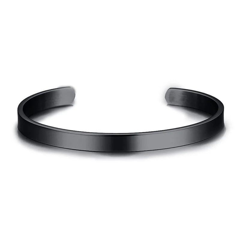 Excellent Fredrik Minimalist Metal Cuff Bracelet Easy-to-Use