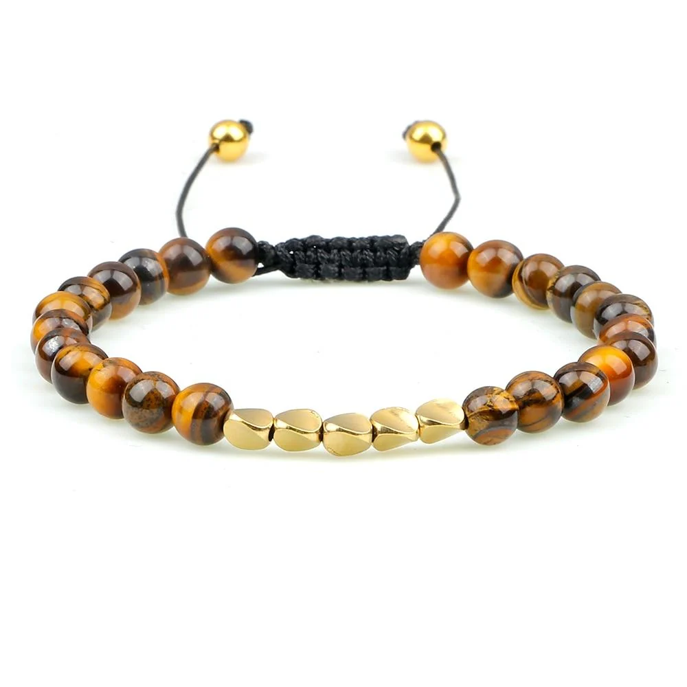 First-Class Atrani Tiger Eye Beaded Bracelet Environmentally Friendly