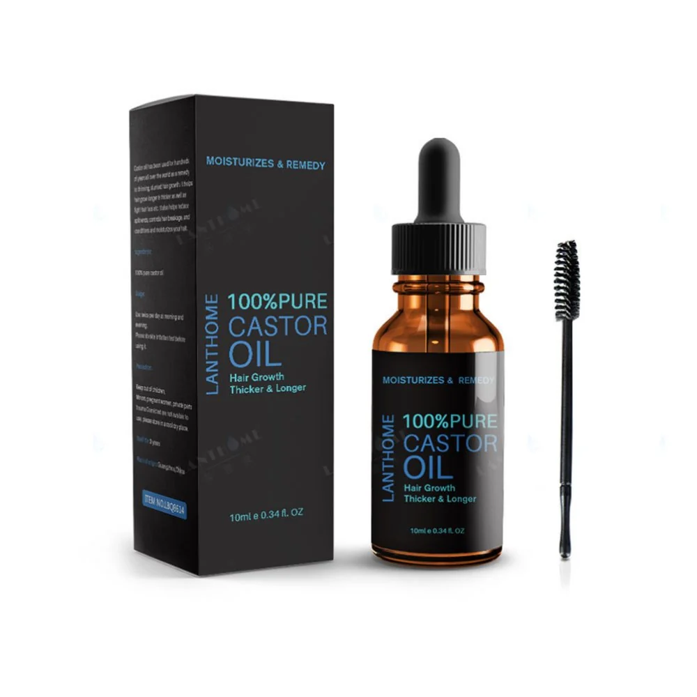 Effective Pure Castor Oil Hair Growth Serum Natural