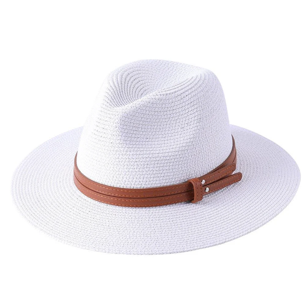 Luxury Malaga Panama Hat With Leather Band Superior