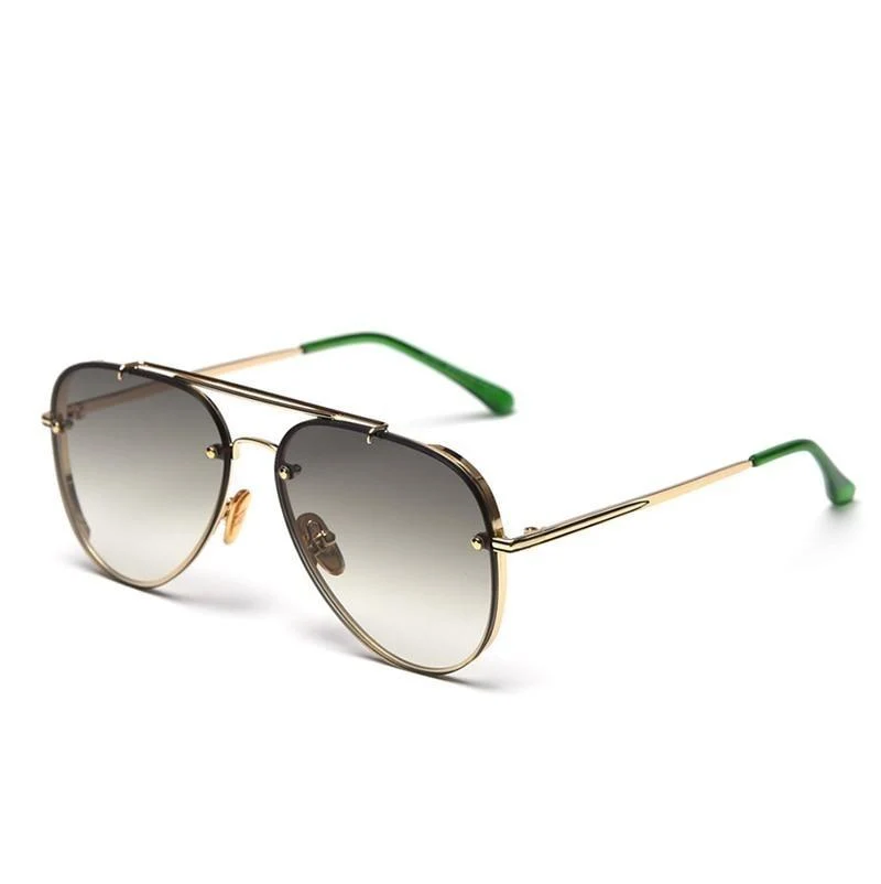 Effective Gordi Aviator Gradient Sunglasses Relaxed