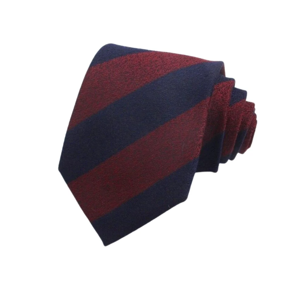 Flexible British Regimental Cotton Tie Secure