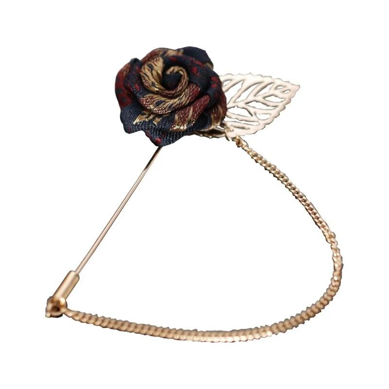 Minimalist Desert Rose Satin Lapel Pin Reliable