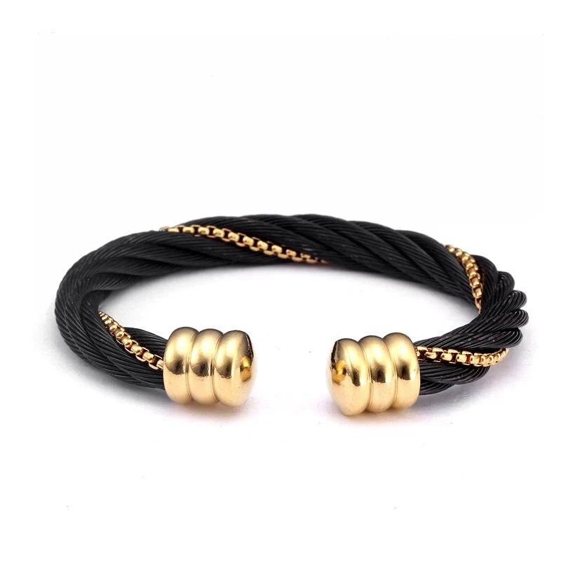 Green Romulus Woven Cuff Bracelet Breathable