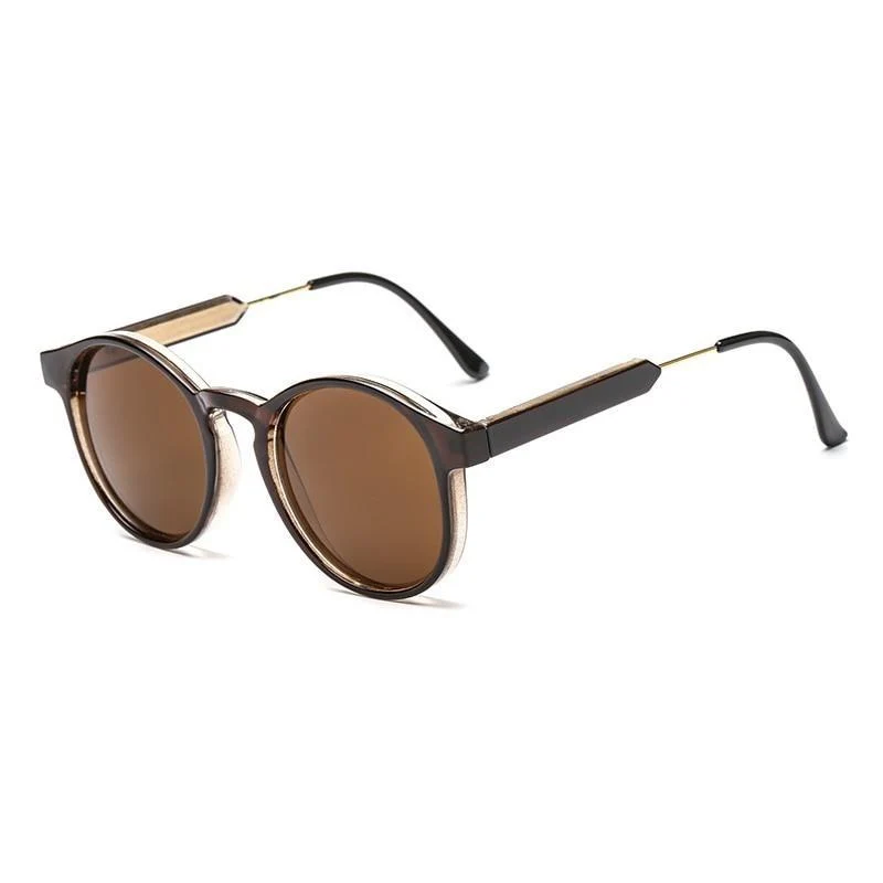 High-Grade Claude Round Sunglasses Powerful