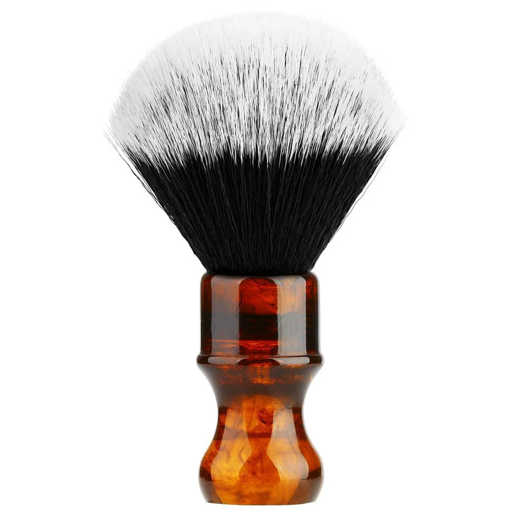 Classic Badge Hair Amber Shaving Brush Powerful