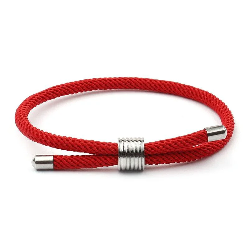 Fashionable Luca Minimalista Milan Pulsera de cuerda First-Class