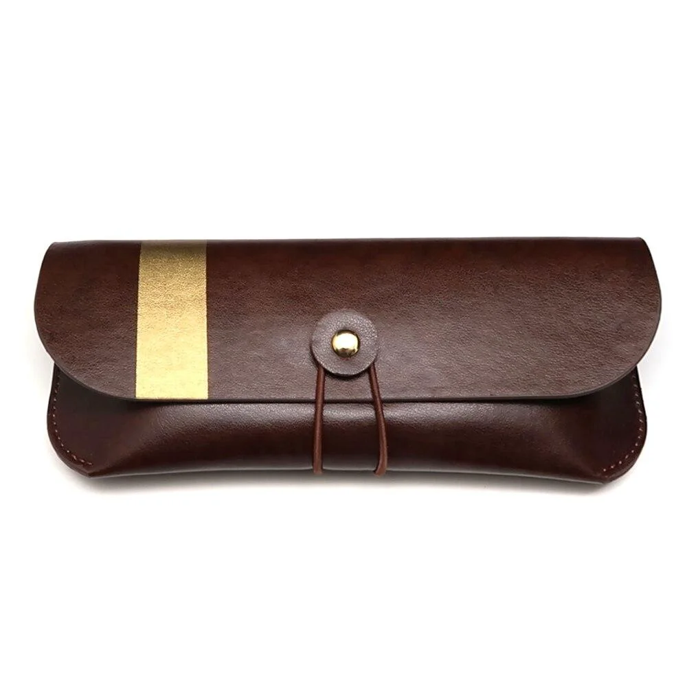 Durable Venezia Funda de gafas de sol de piel Prestigious