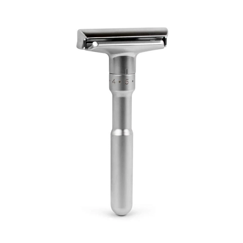 Modern Maquinilla de afeitar de doble filo ajustable con 5 hojas de titanio High-Performance