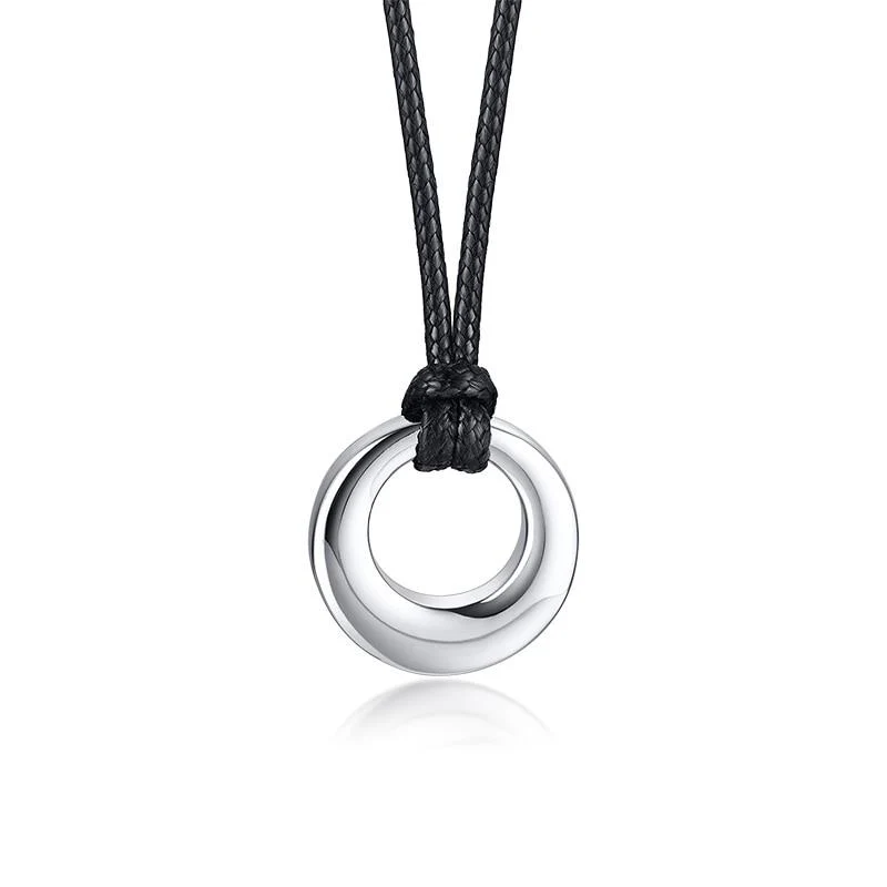 Top-Quality Collar con colgante Minimal Circle Of Life Environmentally Friendly