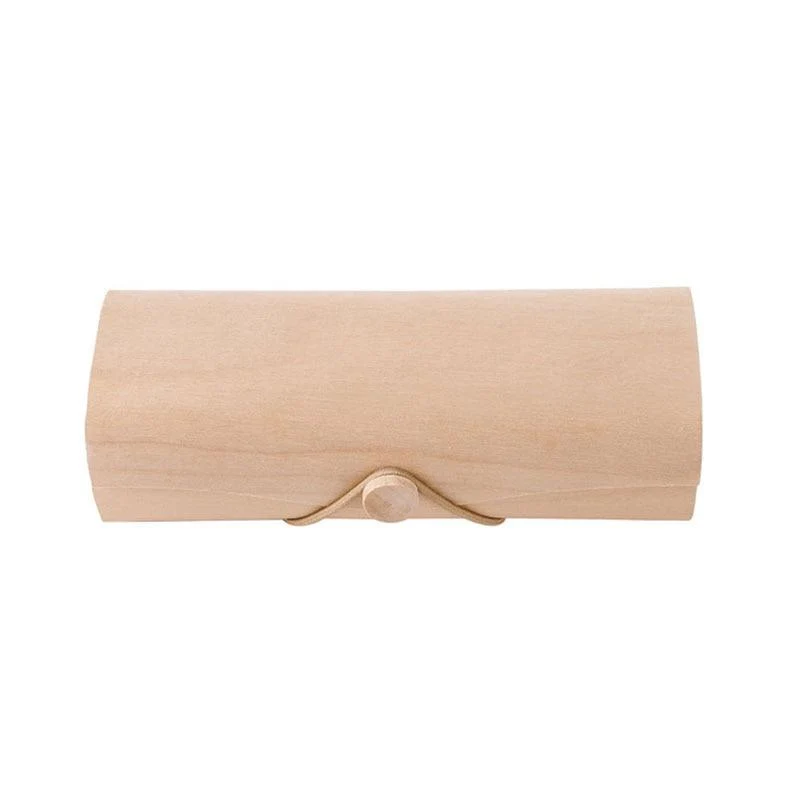Original Design Estuche rígido minimalista de madera para gafas de sol Next-Generation